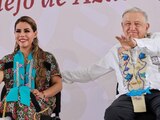 Presidente de la República acompaña a Evelyn Salgado en su visita a Zihuatanejo y Atoyac de Álvarez