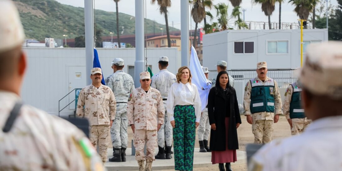 La gobernadora Marina del Pilar reconoció el trabajo de la SEDENA en los proyectos clave para el desarrollo actual y futuro del Baja California