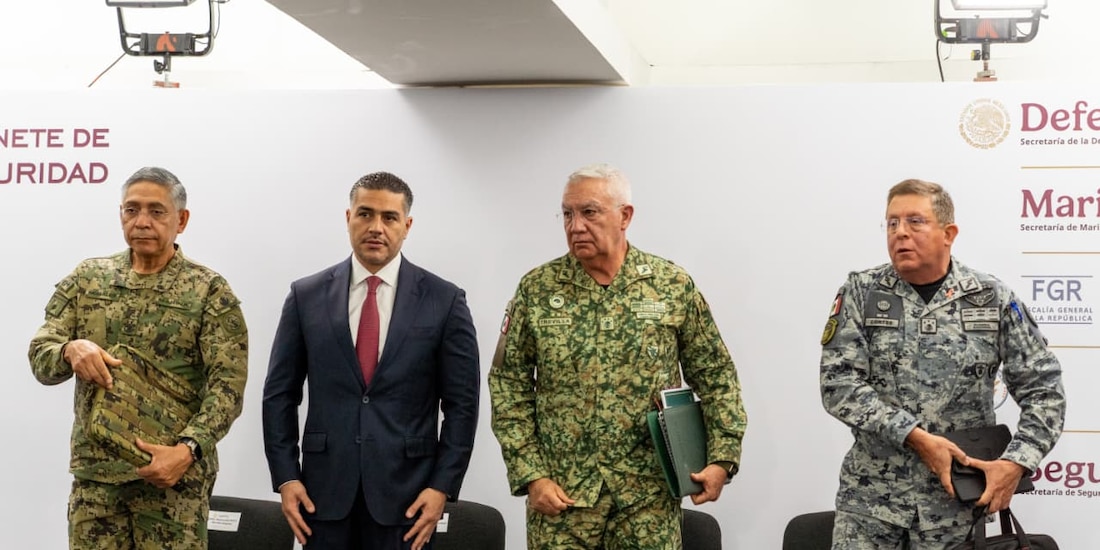 Gabinete federal de seguridad da conferencia sobre acciones en el país.