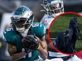El Philadelphia Eagles vs Tennessee Titans de la NFL se jugó con altas temperaturas en el campo