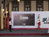 La titular de Sedatu en la Mañanera de Claudia Sheinbaum.