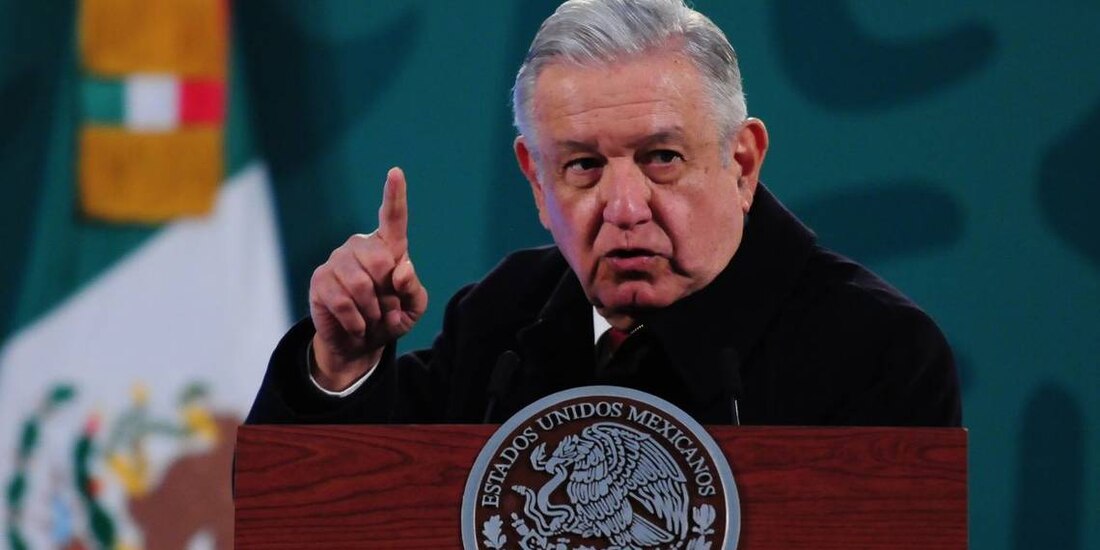 AMLO, Presidente de México, encabeza este viernes 11 de junio, desde Palacio Nacional, la mañanera.