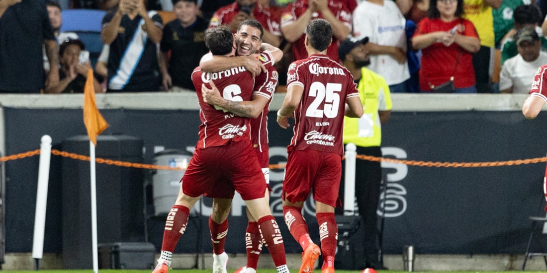 Toluca celebra su primera anotación ante el León.
