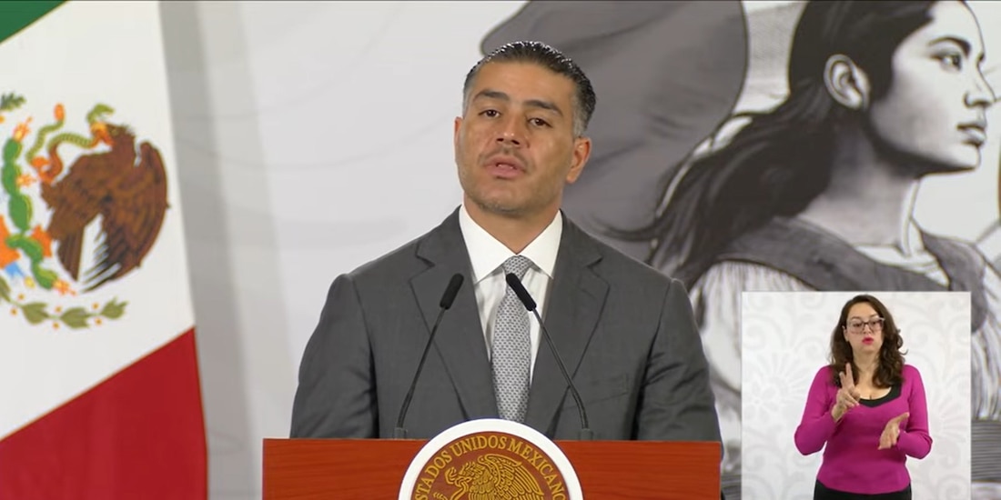 Omar García Harfuch dio la información.