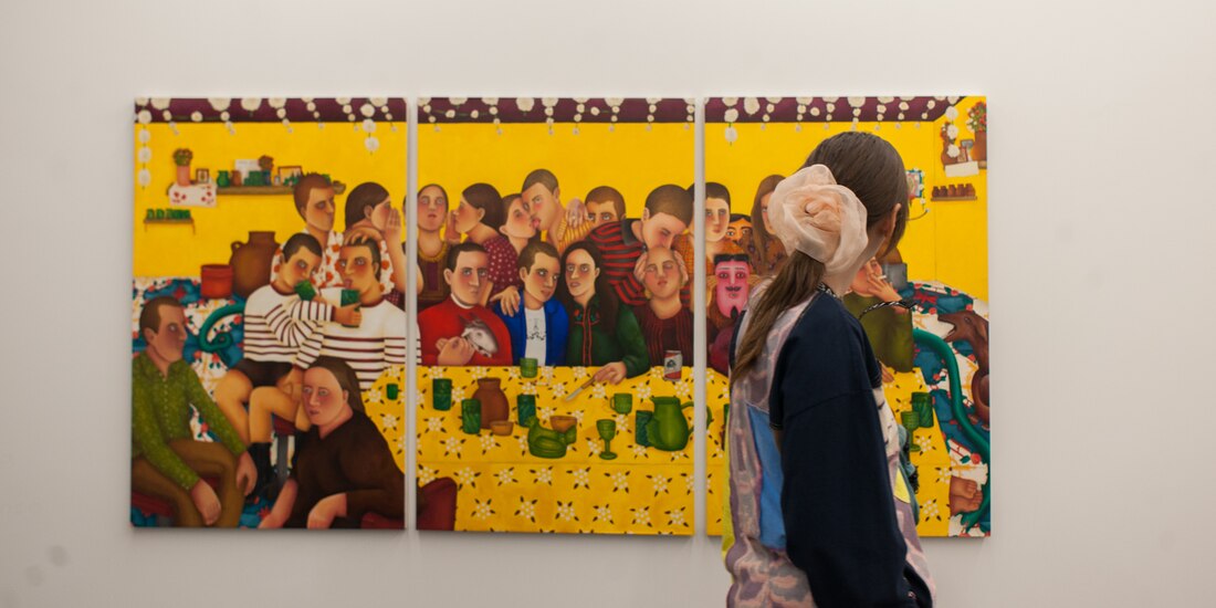 Una asistente, durante una edición pasada del encuentro.