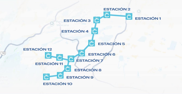 Estaciones de la Línea 5 del Cablebús