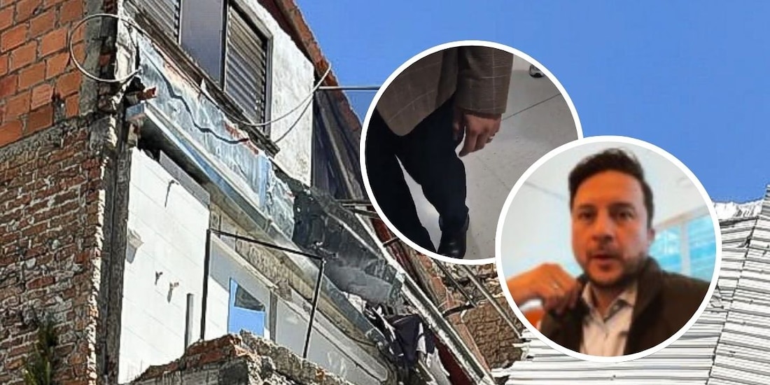 Jefe abusivo impide a sus empleados evacuar edificio durante terremoto en Colombia; lo identifican en redes.