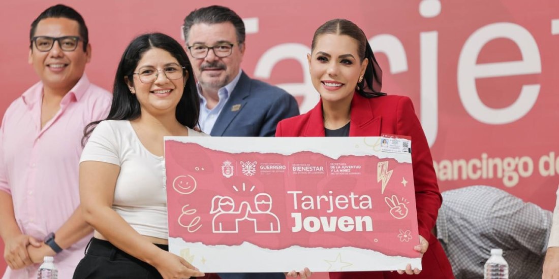 Evelyn Salgado lanza ‘Tarjeta Joven’ que busca impulsar oportunidades para las juventudes de Guerrero.