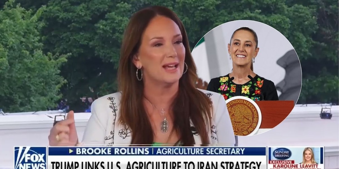 Brooke Rollins, secretaria de Agricultura de EU, se refirió a la colaboración con Sheinbaum durante una entrevista con Fox News.