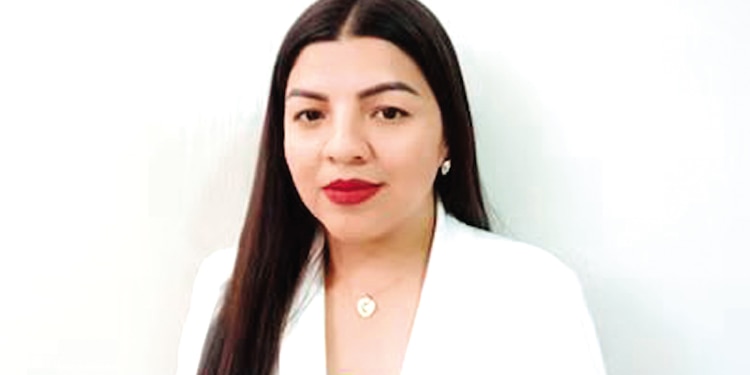 La nueva funcionaria, designada el domingo pasado.