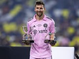 Lionel Messi tras ganar el título de la Leagues Cup 2023