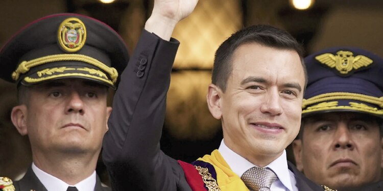 Daniel Noboa, presidente reelecto