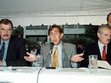 Vicente Fox, Cuauhtémoc Cárdenas y Francisco Labastida en el 2000