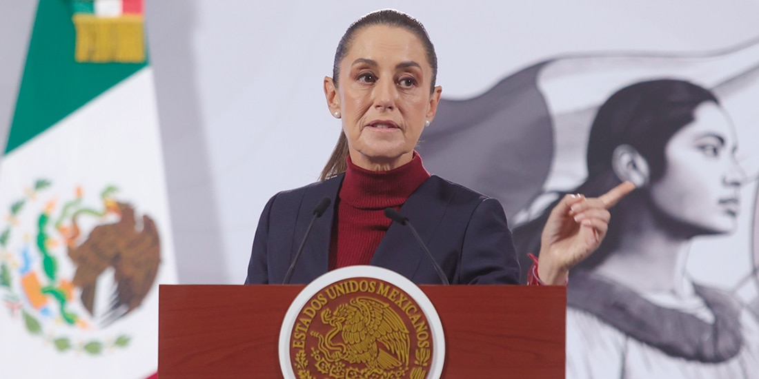 La Presidenta de México, Claudia Sheinbaum.