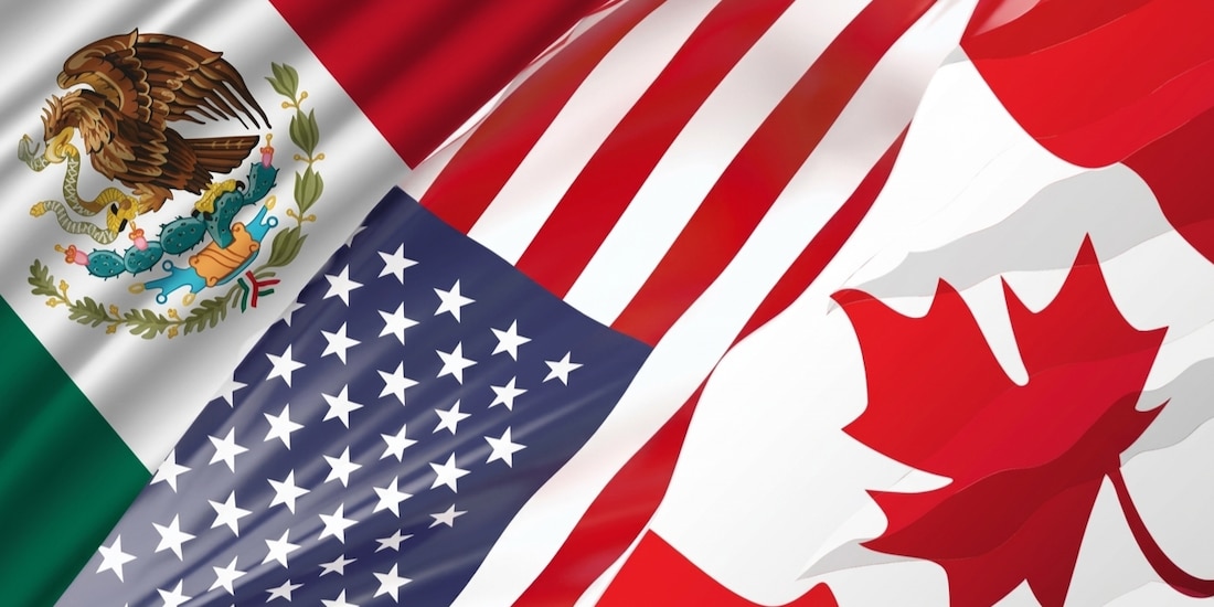 Imagen ilustrativa del Tratado entre México, Estados Unidos y Canadá.