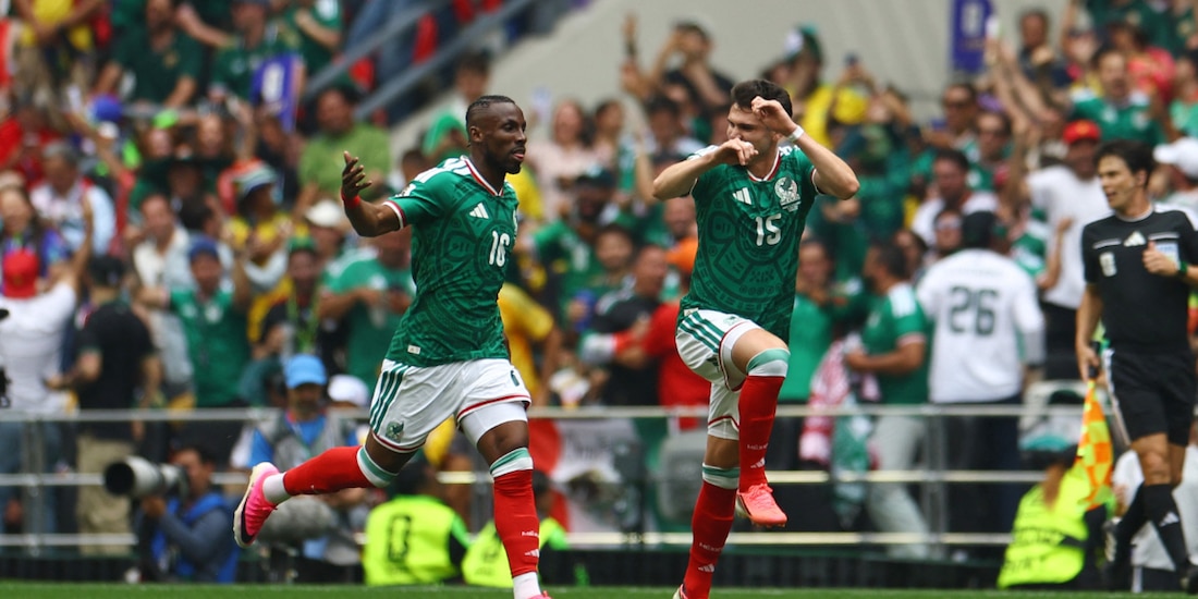 Julián Quiñones hizo el primer gol en el Mundial 2026.