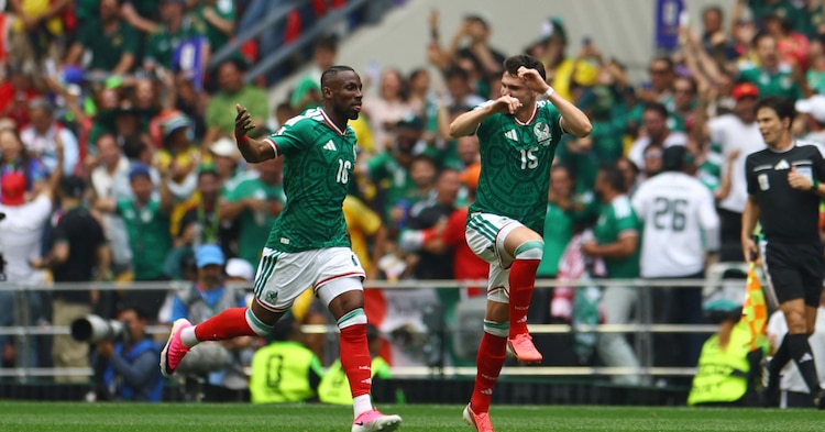 Julián Quiñones hizo el primer gol en el Mundial 2026.