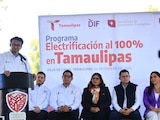 Funcionarios de Tamaulipas en evento de este miércoles.