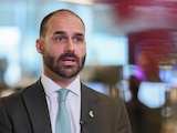Eduardo Bolsonaro, hijo del expresidente de Brasil, Jair Bolsonaro.