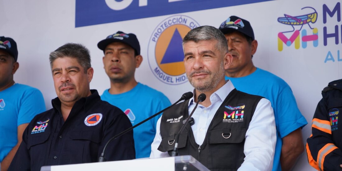 El Alcalde en la Miguel Hidalgo, Mauricio Tabe.