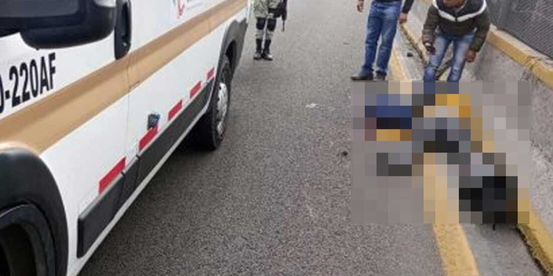 Un motociclista perdió uno de sus brazos en un accidente en la México-Puebla