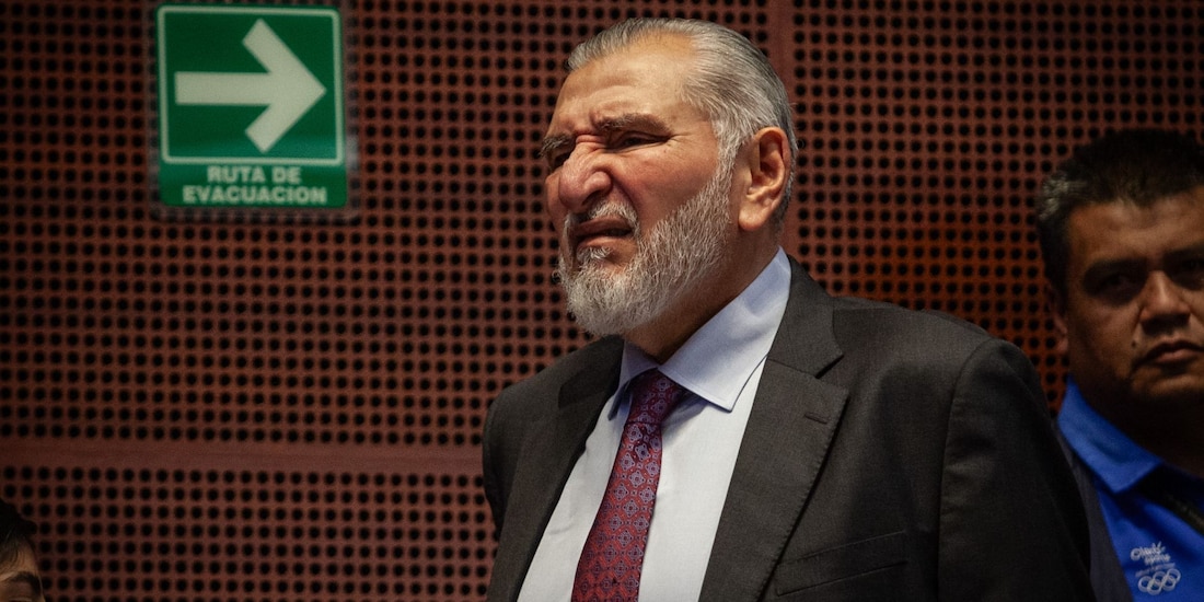El senador Adán Augusto López Hernández, de Morena, en una fotografía ilustrativa.