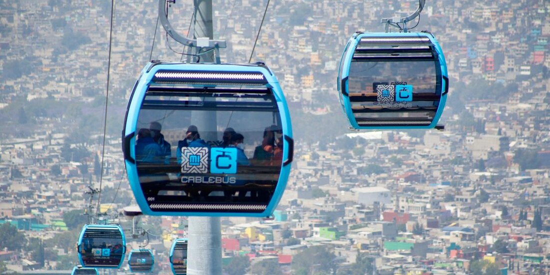 El desalojo de la Línea 2 del Cablebús comenzó cerca de 20:00 horas de este domingo 19 de septiembre