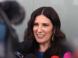 Kenia López Rabadán, presidenta de la mesa directiva en la Cámara de Diputados