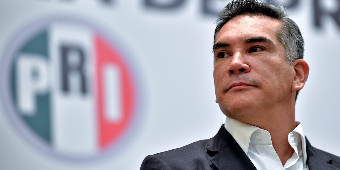 Alejandro Moreno Cárdena, dirigente nacional del PRI.