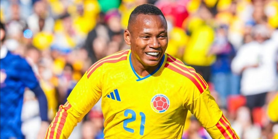 Jaminton Campaz, jugador de la selección colombiana