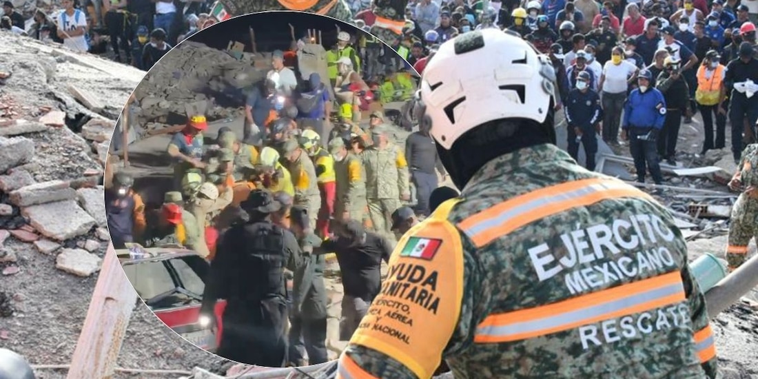 Elementos del Ejército Mexicano logran rescate de menor en La Guaira, Venezuela.