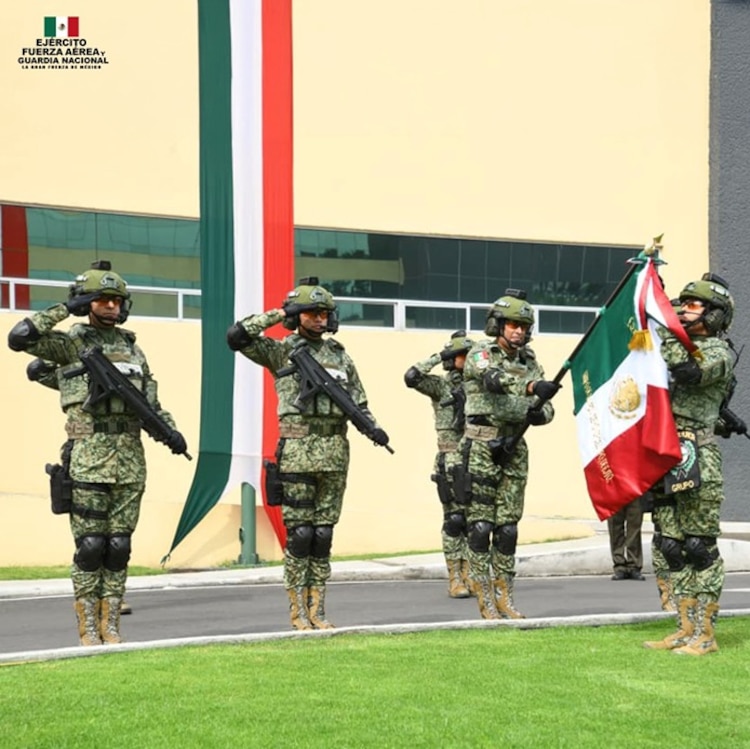 Ceremonia por el 205 aniversario de la creación de la Secretaría de Guerra y Marina