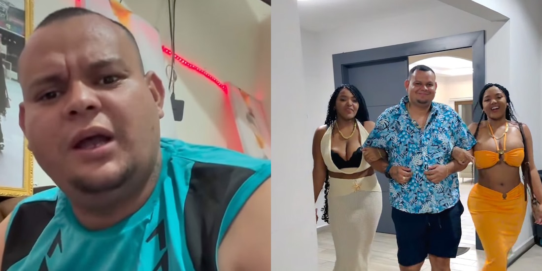 Urías Lobo, influencer hondureño que hizo video viral con las Gemelas Estrada