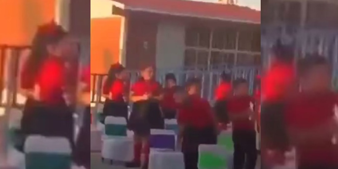 VIDEO. En graduación de jardín de niños, maestra reproduce audio erótico por error.