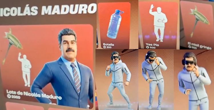 Nicolás Maduro en Fortnite