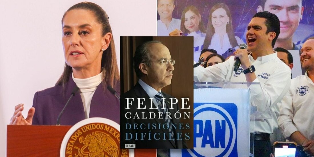 Claudia Sheinbaum citó el libro de Felipe Calderón para referirse a Jorge Romero.