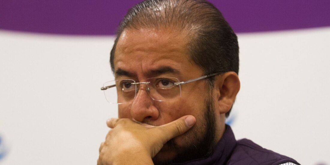 Hugo Eric Flores Cervantes, dirigente nacional del Partido Encuentro Solidario.