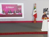 Enlace desde Palacio Nacional, en la Mañanera de Sheinbaum, hasta Tecámac.