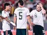 FUTBOLISTAS de la Selección se lamentan tras la derrota, ayer