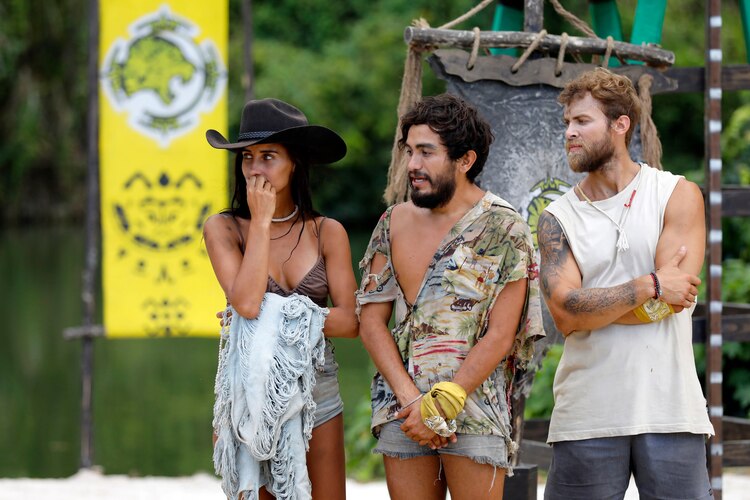 Cynthia, Gabo y David de Survivor México 2022
