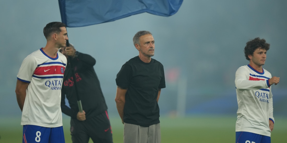 Luis Enrique renovó con el PSG hasta 2030.