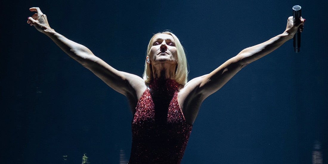 La cantante, en Quebec, en 2019