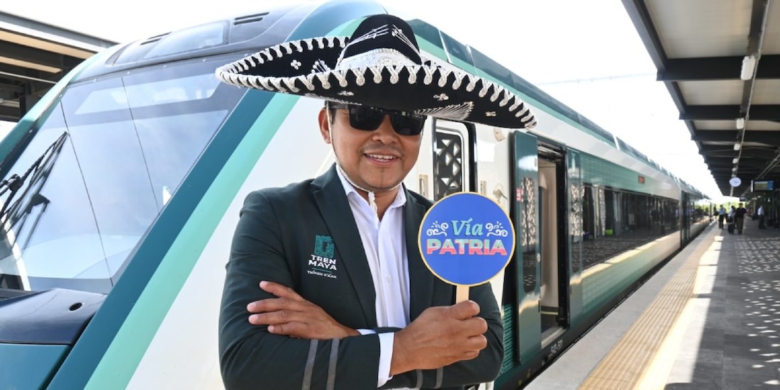 La jornada de convivencia familiar y promoción cultural fue coordinada en la red de transporte del Tren Maya.