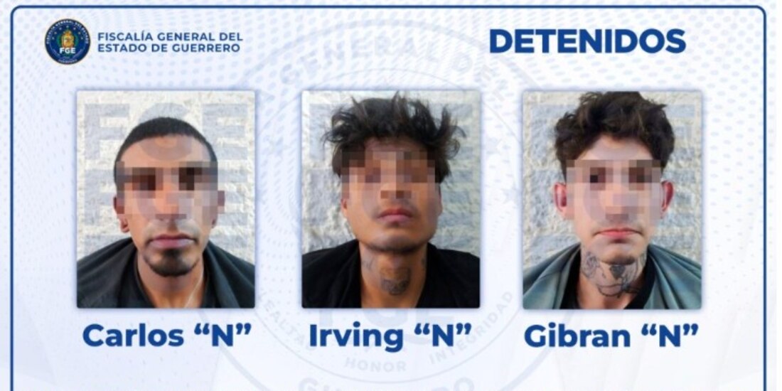 Los detenidos por las autoridades