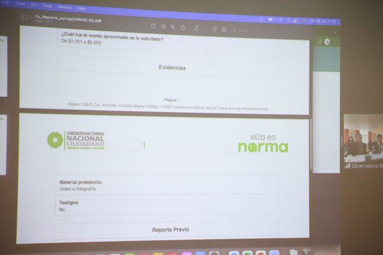 Los casos reportados serán atendidos por la Dirección de Atención a Víctimas del ONC