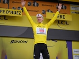 El esloveno Tadej Pogacar con el maillot amarillo en el Tour de France 2026.
