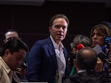Manuel Velasco Coello, coordinador del Partido Verde en el Senado, el 9 de septiembre de 2026.