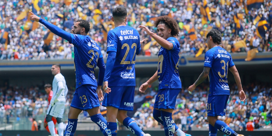 Pumas se impuso al Mazatlán en Ciudad Universitaria.