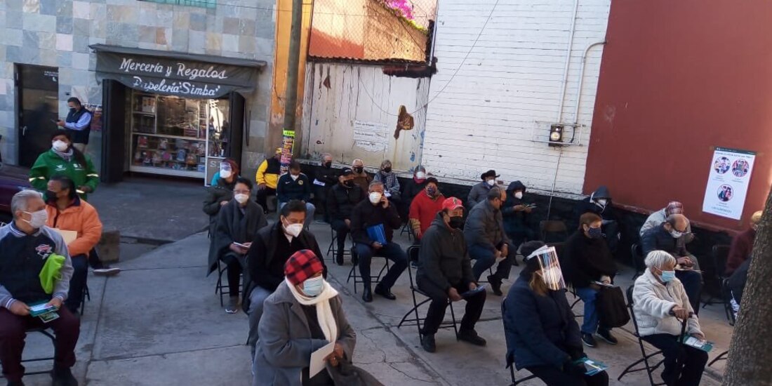 La mandataria destacó la organización de la campaña de este martes.