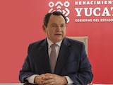 EL GOBERNADOR de Yucatán en entrevista con La Razón.